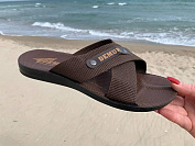 Шлепанцы Malibu DeMur brown от магазина Frison