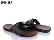 Шлепанцы Spencer 4310 чорний от магазина Frison