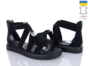 Босоножки A.N.I.One 4071-38 чорний замш от магазина Frison