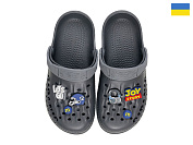 Кроксы Rai Shoes 009 графіт от магазина Frison