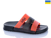 Шлепанцы Progress Payas M чор-червоний от магазина Frison