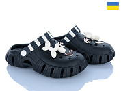 Кроксы Inblu 012 чорний от магазина Frison