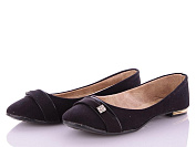 Балетки Neco 104 квадрат черный от магазина Frison