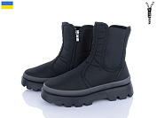 Дутики Roks 5405 чорний от магазина Frison