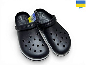 Кроксы Rai Shoes 520 чорний от магазина Frison