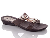 Шлепанцы Gurkem WN1512 brown от магазина Frison