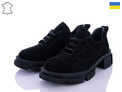 Туфли Arto 225 чер-замш от магазина Frison