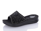 Шлепанцы Sali One 676 чорний от магазина Frison