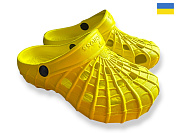 Кроксы Rai Shoes SV16 жовтий от магазина Frison
