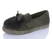 Слипоны Взуття+ 4201-3 army от магазина Frison