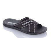 Шлепанцы Malibu TRK black-white батал от магазина Frison