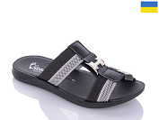 Шлепанцы Gurkem TRK2026-1 H чорний-сірий от магазина Frison