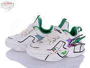 Кроссовки Style Baby-Clibee 9096 white-green от магазина Frison