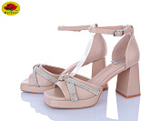Босоножки Meideli L256-3 d.beige от магазина Frison