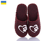 Тапочки Vends 222 бордовий от магазина Frison