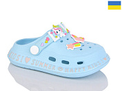 Кроксы Demur CC005 бірюзовий от магазина Frison