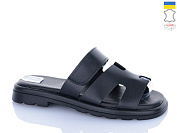 Шлепанцы Sali 8-2 чорний к чор-п. от магазина Frison