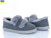 Туфли Львов База Progress УВ22 хутро сірий от магазина Frison