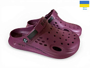 Кроксы Rai Shoes 517-08 бордо от магазина Frison