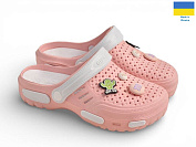 Кроксы Rai Shoes СД48 персик от магазина Frison