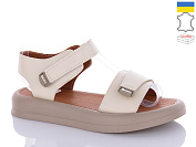 Босоножки Garti 0136 св.бежевий шкіра от магазина Frison