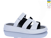 Шлепанцы Garti 6191 білий шкіра от магазина Frison