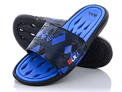 Шлепанцы Obuv Ok R021 (w43) blue-black от магазина Frison