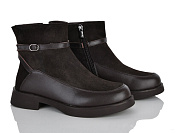 Ботинки Бабочка 712-268 brown от магазина Frison