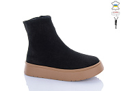 Ботинки Garti 12 чорний замш от магазина Frison