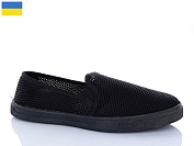 Слипоны Успіх Krok C3 чорний от магазина Frison