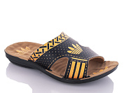 Шлепанцы Gurkem Adik black-orange (24-29) от магазина Frison