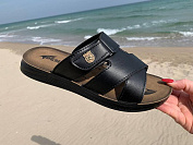 Шлепанцы Malibu 6111 black от магазина Frison