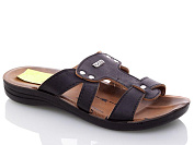 Шлепанцы Lenase LS1057 черн от магазина Frison