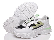 Кроссовки Gratis N7008LV WHITE-GREEN(35-38) от магазина Frison