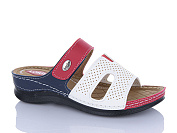 Шлепанцы Sali One 013-77 черв-білий от магазина Frison