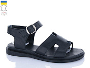 Босоножки Garti 6 чорний шк. от магазина Frison