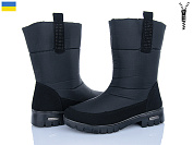 Дутики Paolla 3403 чорний от магазина Frison