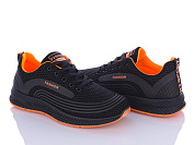 Кроссовки Violeta 197-144 black-orange от магазина Frison