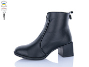 Ботинки Qq Панда 639-1A чорний от магазина Frison