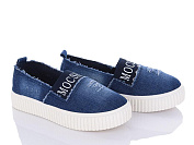 Слипоны Violeta 4-212 navy от магазина Frison