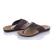 Шлепанцы Viktoria B5013E brown от магазина Frison