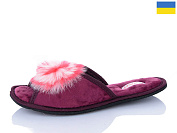 Тапочки M&L Alex13 BAC22 бордовий от магазина Frison