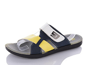 Шлепанцы Oskar 14Ш white-yellow от магазина Frison