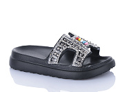 Шлепанцы Stt 177 чорний от магазина Frison