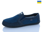 Слипоны M&L Alex13 BT11 синій от магазина Frison