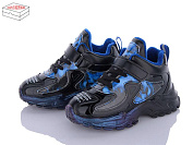 Кроссовки Viktoria 2032 black-blue от магазина Frison