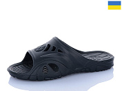 Шлепанцы Progress М'яч чорний от магазина Frison