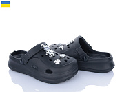 Кроксы Inblu F652 чорний от магазина Frison