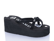 Шлепанцы Miss Ilonna Шармель black от магазина Frison