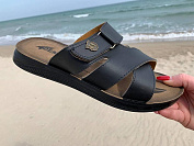 Шлепанцы Malibu 6111-1 black от магазина Frison